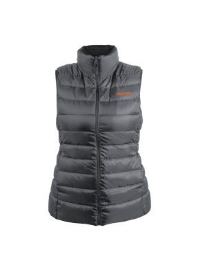 69994 - Chaleco de plumas ligero para mujer, gris, M, TRUPER