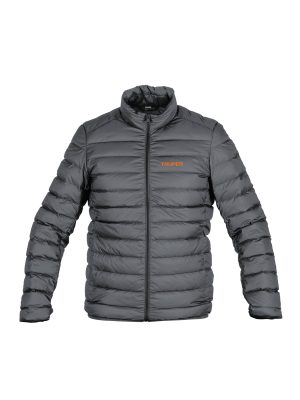 66002 - Chamarra de plumas ligera para hombre, gris, G, TRUPER