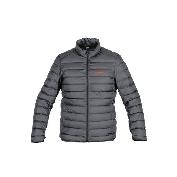 66002 - Chamarra de plumas ligera para hombre, gris, G, TRUPER