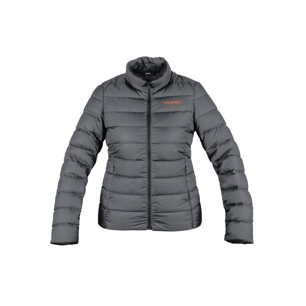 66004 - Chamarra de plumas ligera para mujer, gris, CH, TRUPER