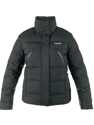 68073 - Chamarra acolchada térmica para mujer, negro, M, TRUPER