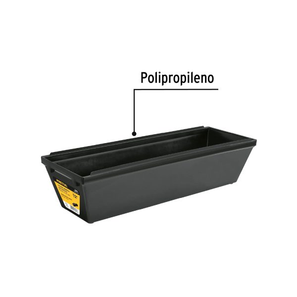 20651 - Charola de 12' plástica para mezcla, Pretul