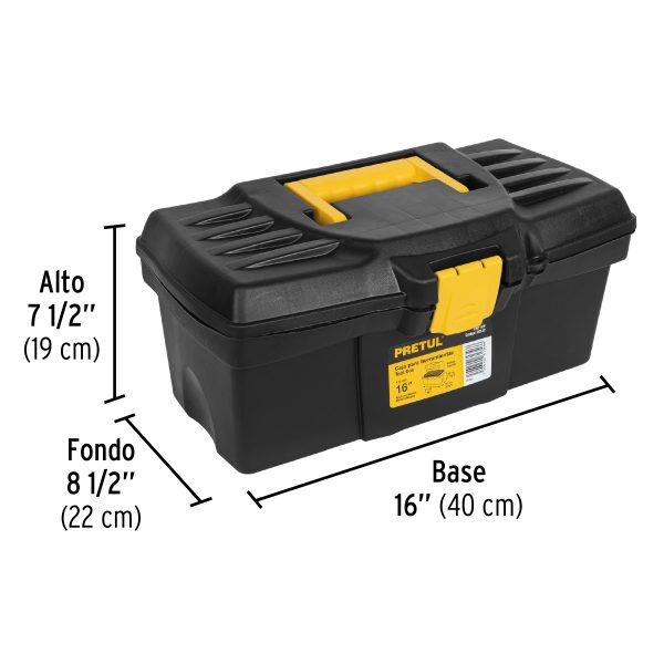 20532 - Caja para herramienta de 16', Pretul