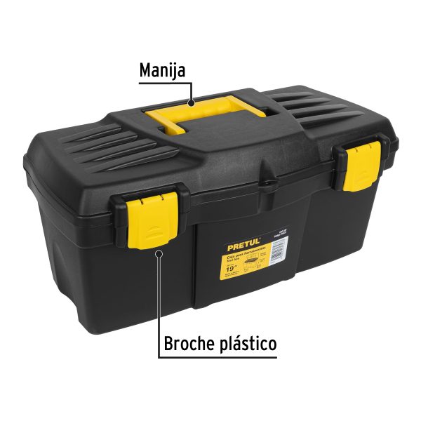 20533 - Caja para herramienta de 19', Pretul