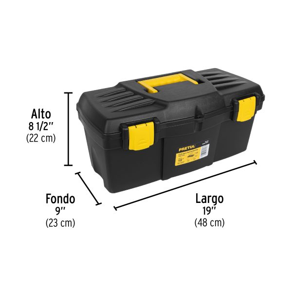 20533 - Caja para herramienta de 19', Pretul