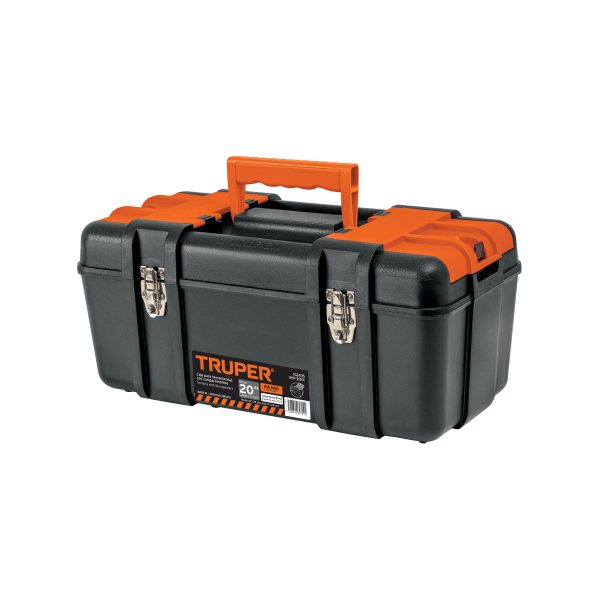 102435 - Caja para herramienta 20' c/compartimentos,broches metálicos