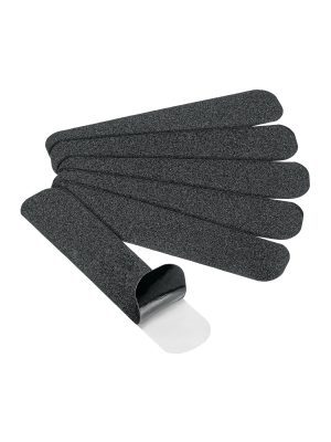 CIA-02N.jpg 12530 - Tarjeta 6 tiras 23cm antiderrapantes negras 50mm c/abrasivo