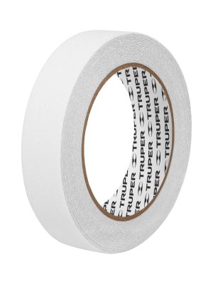 12543 - Rollo de 5m de cinta antiderrapante blanca 25mm con abrasivo