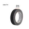 12542 - Rollo de 5 m de cinta antiderrapante negra 25mm con abrasivo