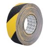101449 - Rollo 18 m de cinta antiderrapante ama/negra 50mm c/abrasivo