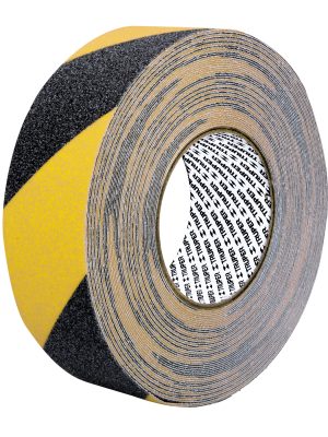 CIA-218P.jpg 101449 - Rollo 18 m de cinta antiderrapante ama/negra 50mm c/abrasivo