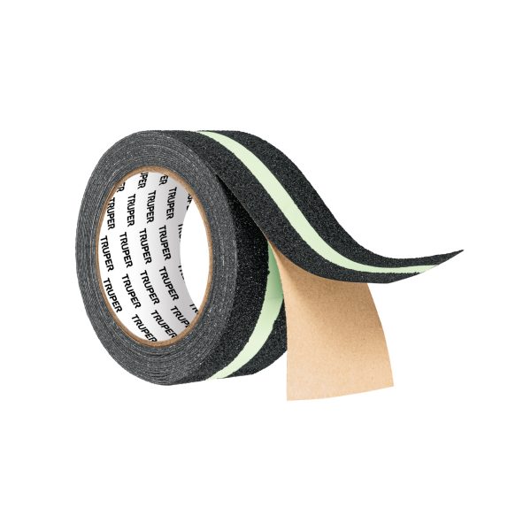 101450 - Rollo de 5 m cinta antiderrapante fotolumini. 50 mm abrasivo