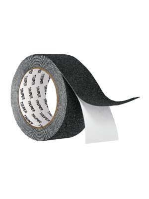 12532 - Rollo de 5 m de cinta antiderrapante negra 50mm con abrasivo
