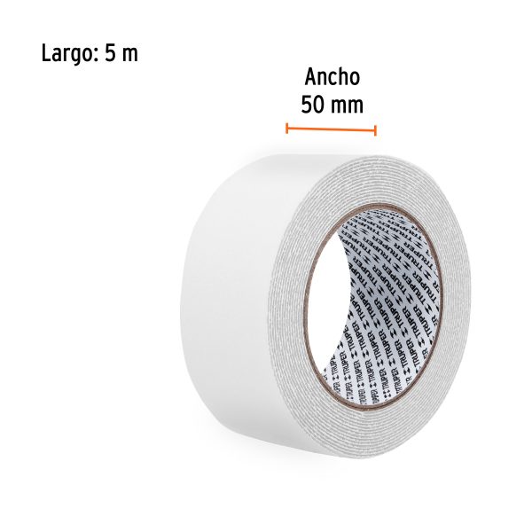 101446 - Rollo 5 m cinta antiderrapante transp. 50mm p/áreas húmedas