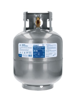 48107 - Cilindro portátil para gas LP, 20lb (9kg) Foset