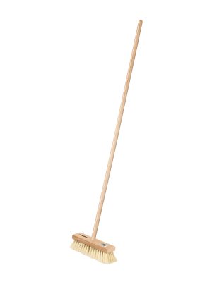 28002 - Cepillo para impermeabilizar, con cerdas de ixtle, mango 48'