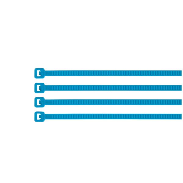 CIN-1810Z.jpg 41011 - Bolsa con 100 cinchos plásticos 18 lb, 100 x 2.5 mm, azules