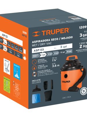 103124 - Caja de empaque de repuesto para ASP-03, Truper