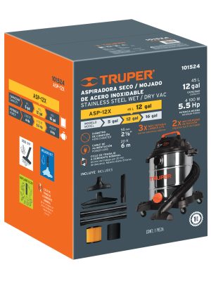 103127 - Caja de empaque de repuesto para ASP-12X, Truper