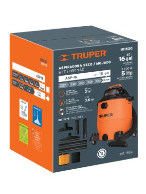 103120 - Caja de empaque de repuesto para ASP-16, Truper