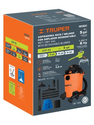 103122 - Caja de empaque de repuesto para ASP-5S, Truper