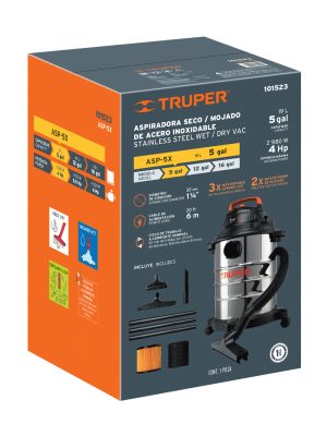 103121 - Caja de empaque de repuesto para ASP-5X, Truper