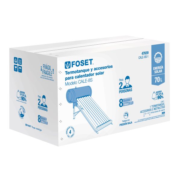 47777 - Caja de empaque de repuesto para termotanque CALE-8S, Foset