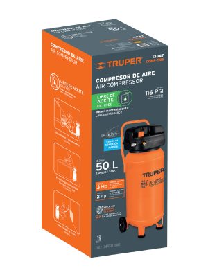 102587 - Caja de empaque de repuesto para COMP-50S, Truper