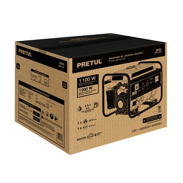 27121 - Caja de empaque de repuesto GEN-10P, Pretul