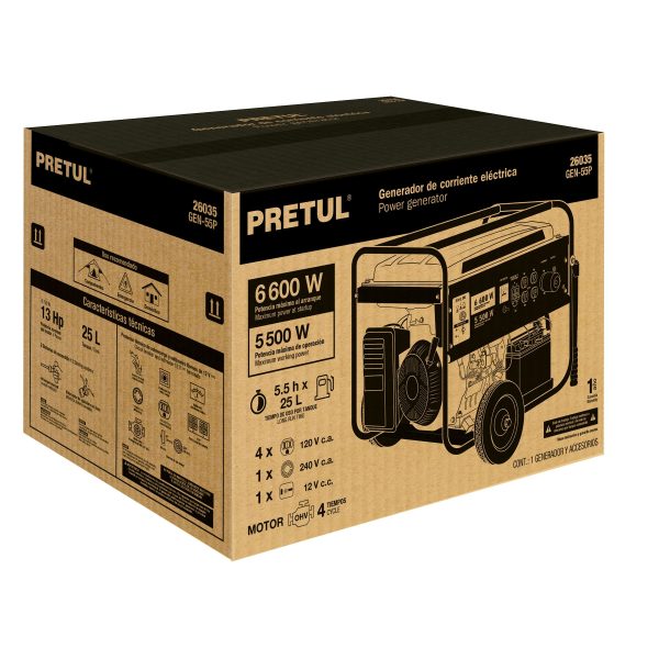 27123 - Caja de empaque de repuesto GEN-55P, Pretul