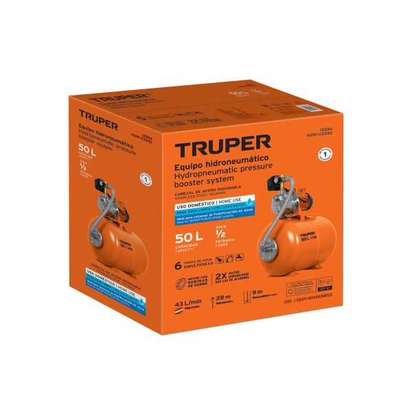 103137 - Caja de empaque de repuesto para HIDR-1/2X50, Truper