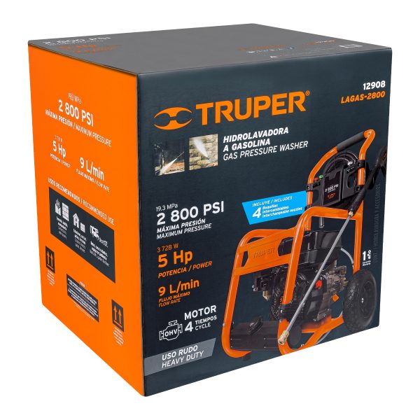 103118 - Caja de empaque de repuesto para LAGAS-2800, Truper