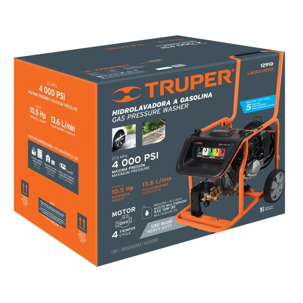 103082 - Caja de empaque de repuesto para LAGAS-4000, Truper