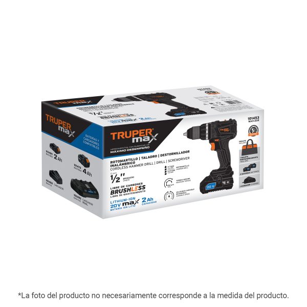 104108 - Caja de empaque de repuesto para MAX-20R, TRUPER MAX
