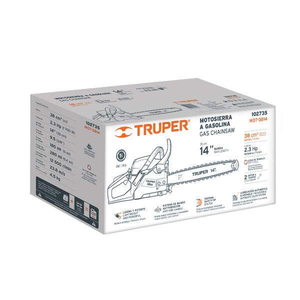 103396 - Caja de empaque de repuesto para MOT-3814, Truper