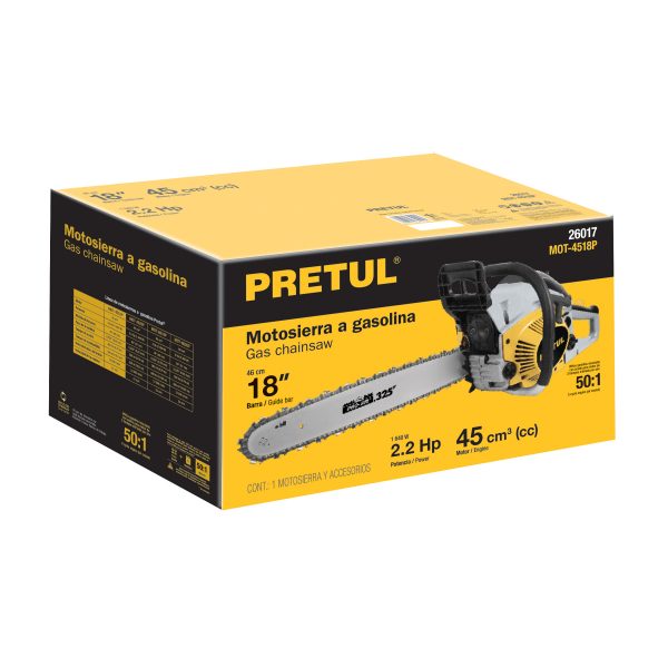 27220 - Caja de empaque de repuesto para MOT-4518P, Pretul