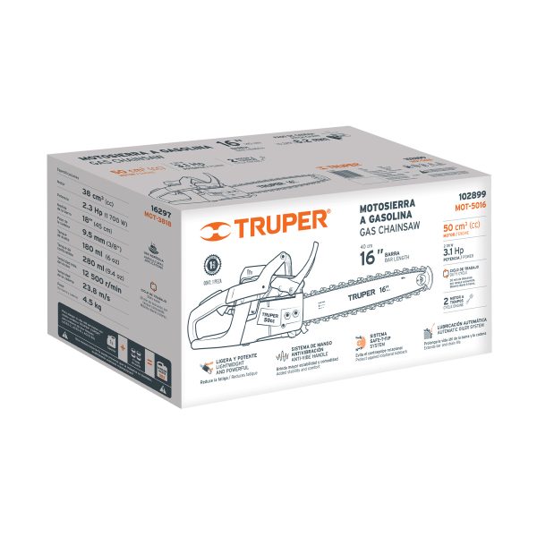 103400 - Caja de empaque de repuesto para MOT-5016, Truper