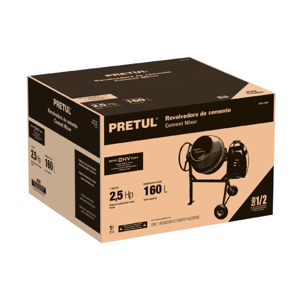 28295 - Caja de empaque de repuesto para accesorios RECE-160P, Pretu