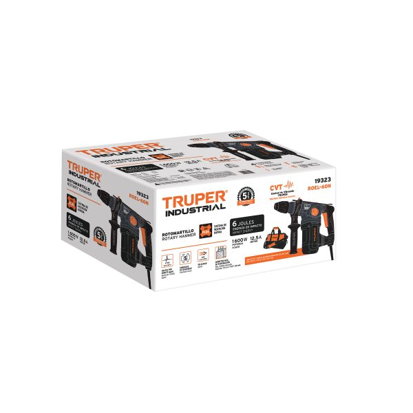 104160 - Caja de empaque de repuesto para ROEL-60N, TRUPER INDUSTRIAL