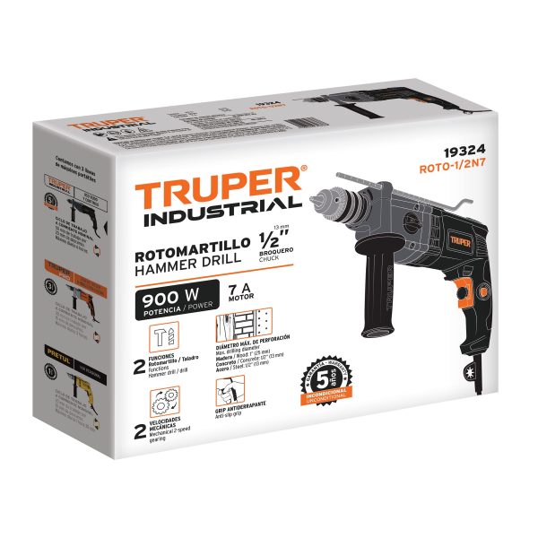 102501 - Caja de empaque de repuesto para ROTO-1/2N7, Truper