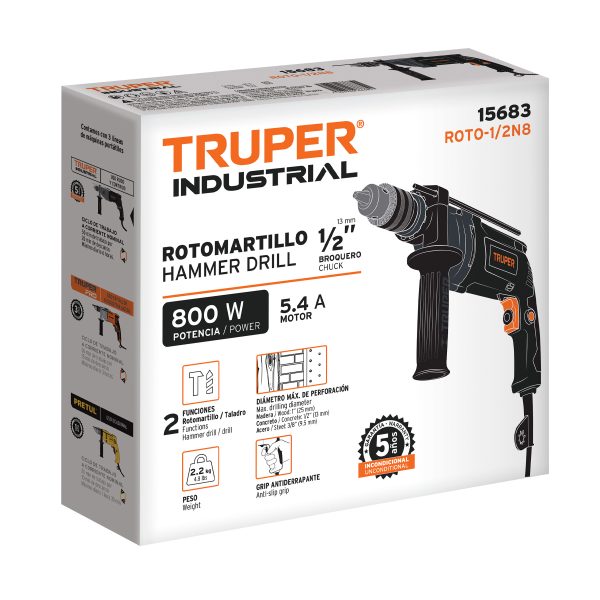 102507 - Caja de empaque de repuesto para ROTO-1/2N8, Truper