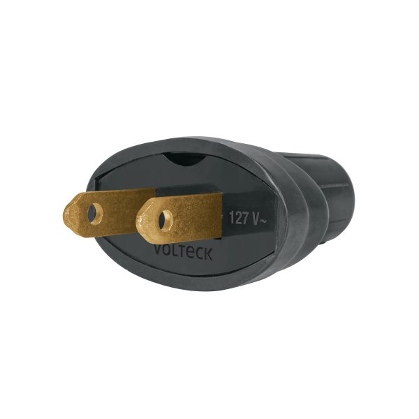 46122 - 2 Clavijas de PVC, Volteck