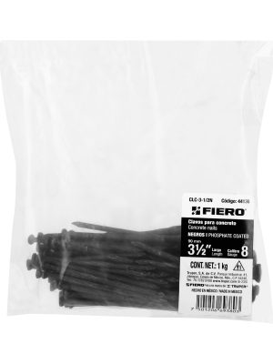 CLC-3-1-2NE1.jpg 44136 - Bolsa con 1 kg de clavos para concreto negros 3-1/2', FIERO