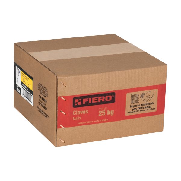 44836 - Kilo de clavos para concreto 4' galvanizado, caja de 25 kg