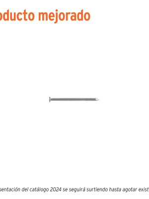 44151 - Kilo de clavo estándar 1-1/2' con cabeza en caja de 25 kg