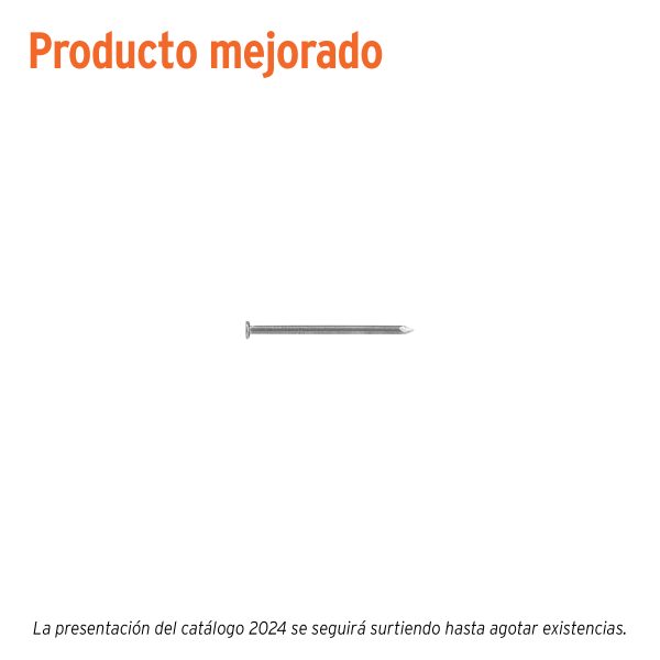 44151 - Kilo de clavo estándar 1-1/2' con cabeza en caja de 25 kg