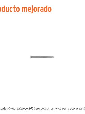 44150 - Kilo de clavo estándar 1-1/4' con cabeza en caja de 25 kg