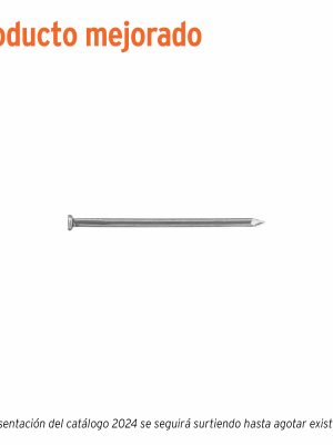 44153 - Kilo de clavo estándar 2-1/2' con cabeza en caja de 25 kg