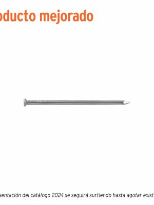 40168 - Kilo de clavo estándar 3' con cabeza en caja de 10 kg, Fiero