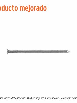 44154 - Kilo de clavo estándar 3' con cabeza en caja de 25 kg, Fiero
